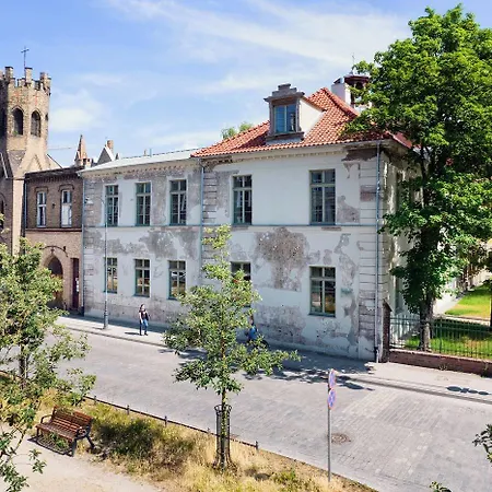 Arche Dwor Uphagena Lägenhetshotell Gdańsk